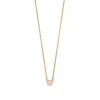 Halskette Pure, 18 Karat Rosegold vergoldet-LEAF Sale