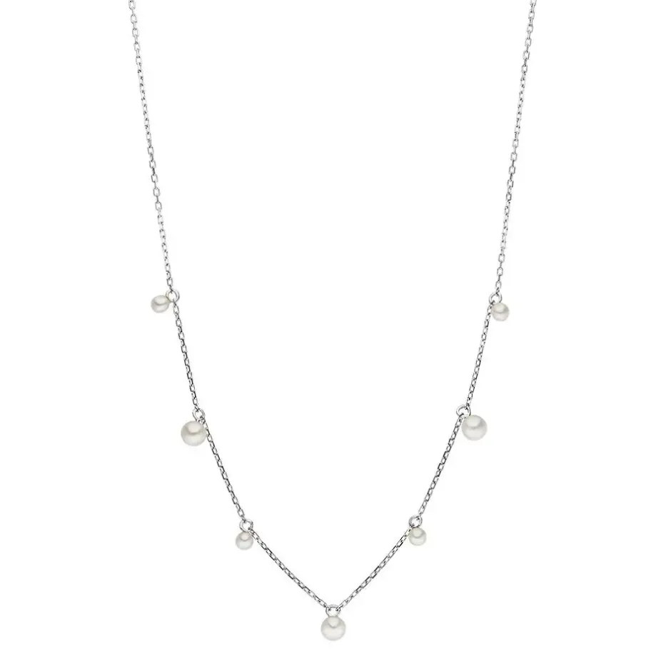 halskette_rain_drop__ster_0.webp Halskette Rain Drop, 925 Sterlingsilber, Perle-LEAF Discount