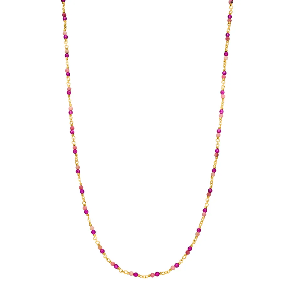 halskette_rubin__karat_ge_1.webp Halskette Rubin, 18 Karat Gelbgold vergoldet-LEAF Fashion