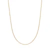 Halskette Shiny Twist, 14 Karat Rosegold-LEAF Fashion