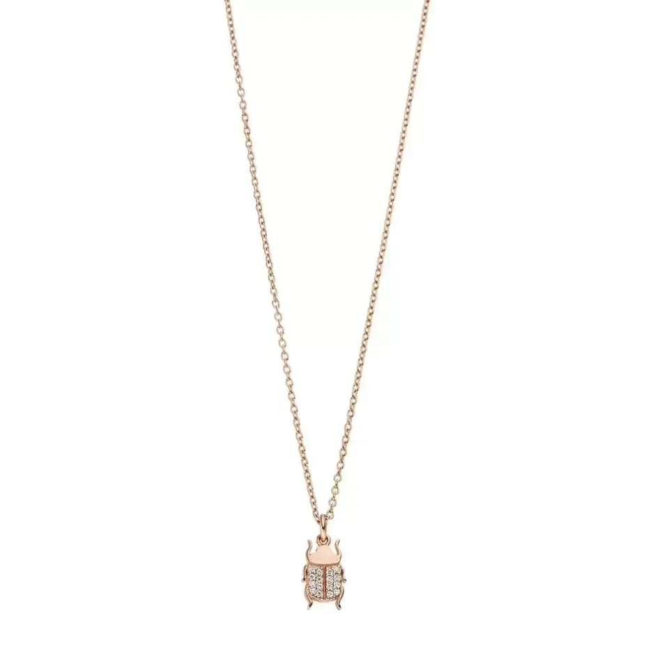 halskette_skarabus_cm__ka_0.webp Halskette Skarabäus, 45cm, 18 Karat Rosegold vergoldet-LEAF Online