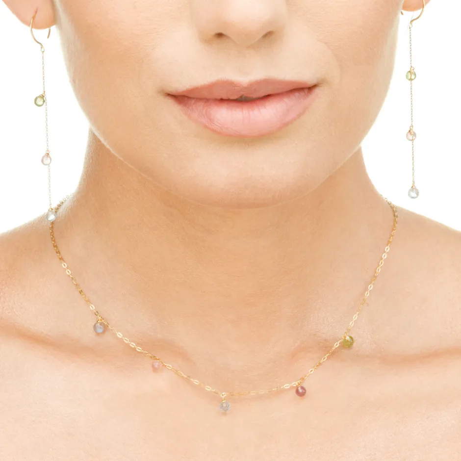 halskette_sweet_gems__kar_1.webp Halskette SWEET GEMS, 14 Karat Gelbgold-LEAF Fashion