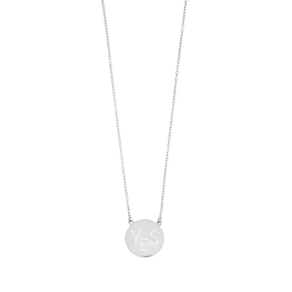 halskette_yes__sterlingsi_0.webp Halskette YES, 925 Sterlingsilber-LEAF Outlet