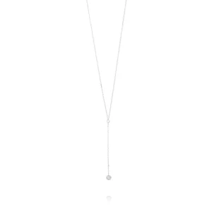 Halskette Y-PURE Diamant, 18 Karat Weißgold-LEAF Outlet
