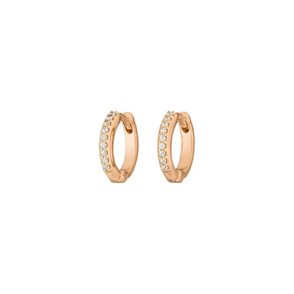 miniklappcreolen_mit_zirk_0-2.webp Mini-Klappcreolen mit Zirkonia, 18 K Rosegold vergoldet-LEAF Fashion