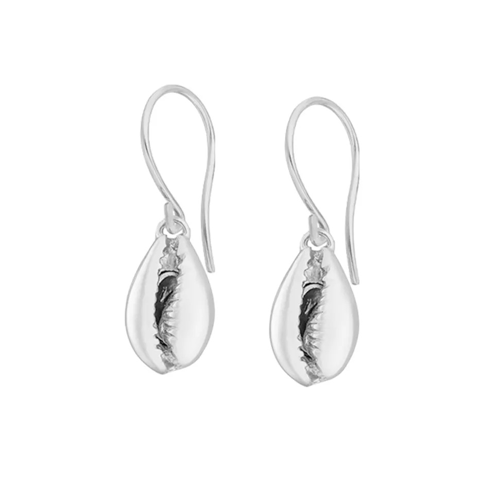 ohrhnger_cowrie_shell__st_0.webp Ohrhänger Cowrie Shell, 925 Sterlingsilber-LEAF Discount