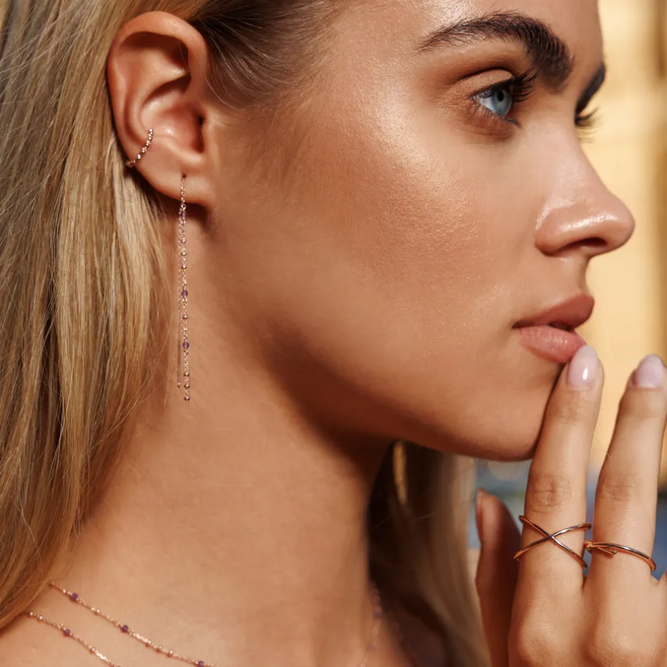ohrhnger_flying_gems_amet_1-1.webp Ohrhänger Flying Gems, Amethyst, 18 K Gelbgold vergoldet-LEAF Online