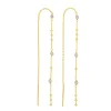 Ohrhänger Flying Gems, Labradorit, 18 K Gelbgold vergoldet-LEAF Sale