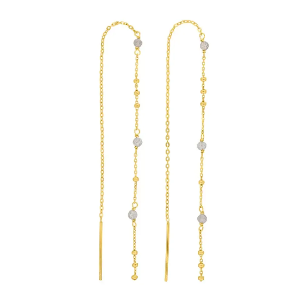 ohrhnger_flying_gems_labr_0.webp Ohrhänger Flying Gems, Labradorit, 18 K Gelbgold vergoldet-LEAF Sale