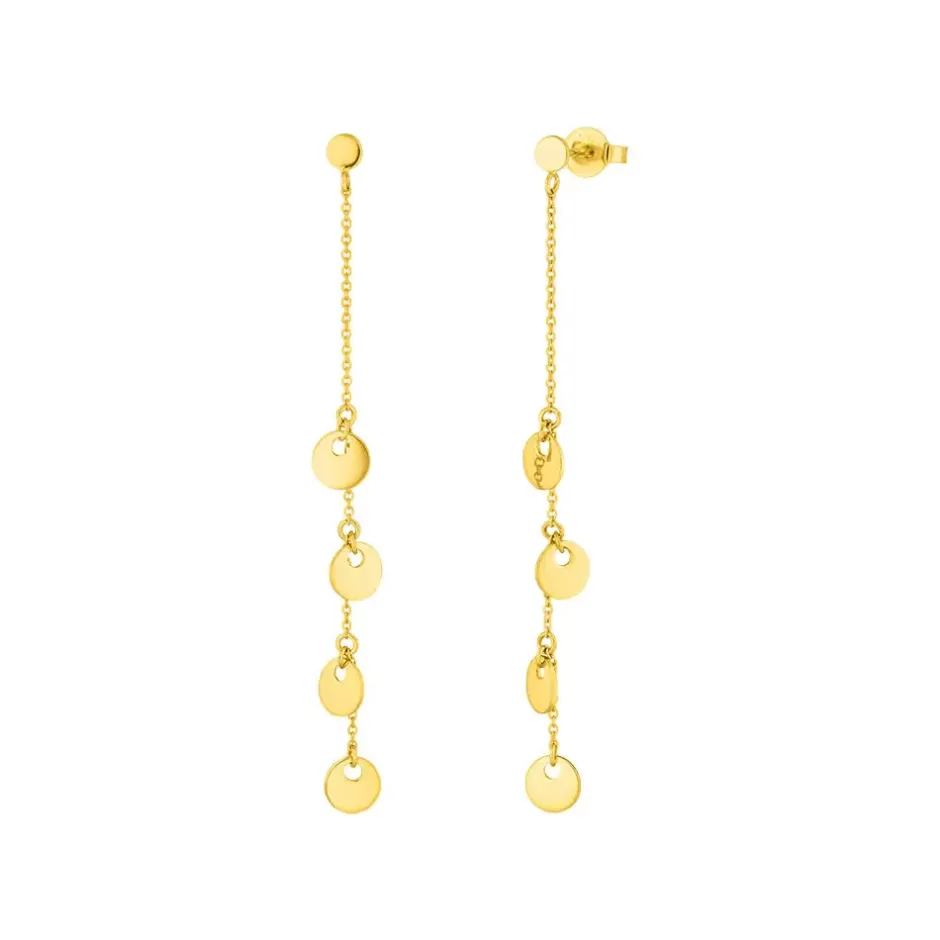 ohrringe_platelet_kette___0.webp Ohrringe Platelet Kette, 14 Karat Gelbgold-LEAF New