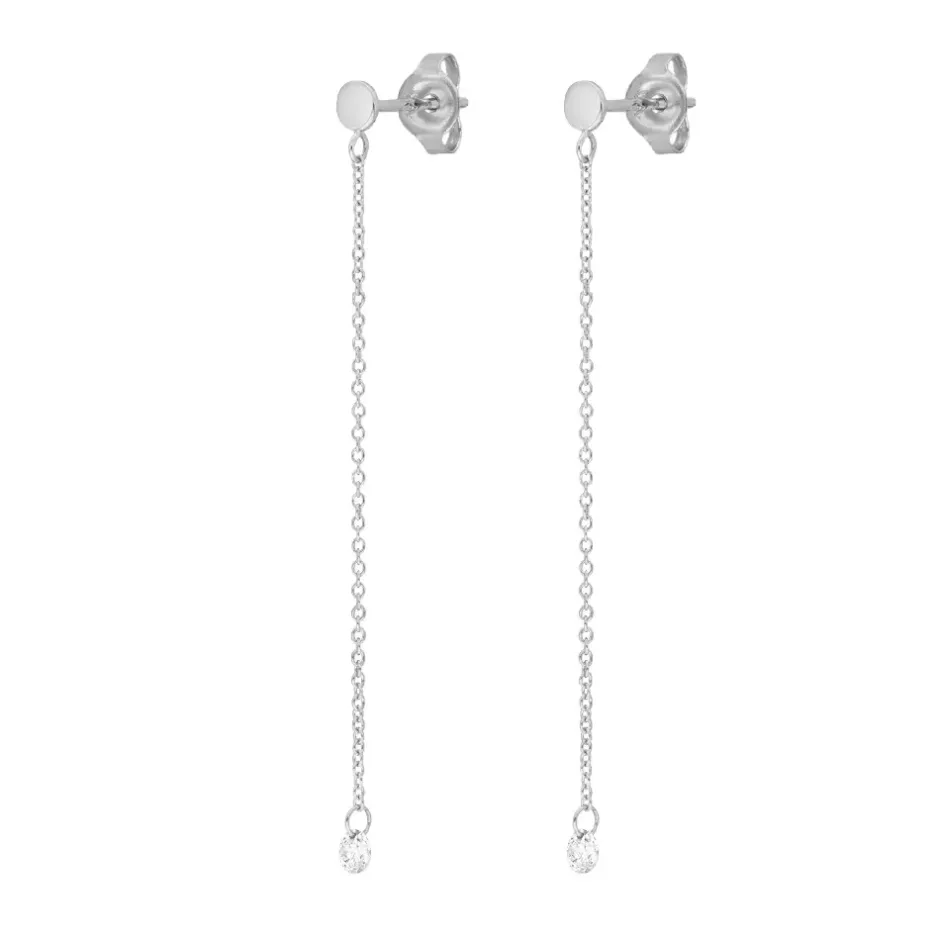 ohrringe_pure_kette__kara_3.webp Ohrringe PURE Kette, 18 Karat Weißgold-LEAF Discount
