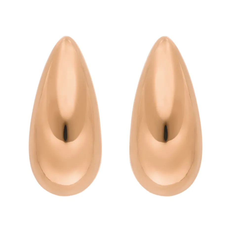 ohrstecker_big_drop__k_ro_0.webp Ohrstecker Big Drop, 18 K Rosegold vergoldet-LEAF Discount
