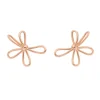 Ohrstecker Blossom, groß, 18 K Rosegold vergoldet-LEAF Online
