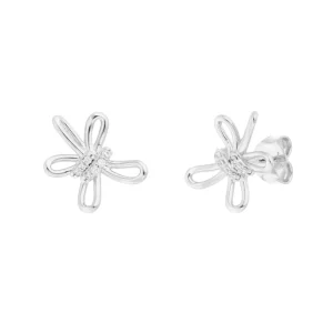 Ohrstecker Blossom, klein, 925 Sterlingsilber-LEAF Outlet