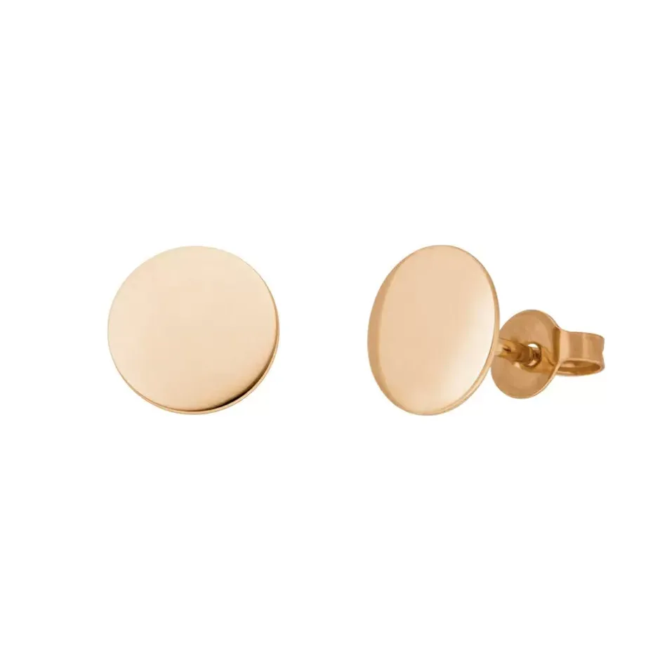ohrstecker_disc__mm__kara_0.webp Ohrstecker Disc 8 mm, 14 Karat Rosegold-LEAF Outlet