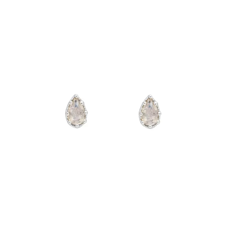 ohrstecker_drop_labradori_1.webp Ohrstecker Drop, Labradorit, 925 Sterlingsilber-LEAF Sale
