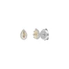 Ohrstecker Drop, Prehnit, 925 Sterlingsilber-LEAF Discount