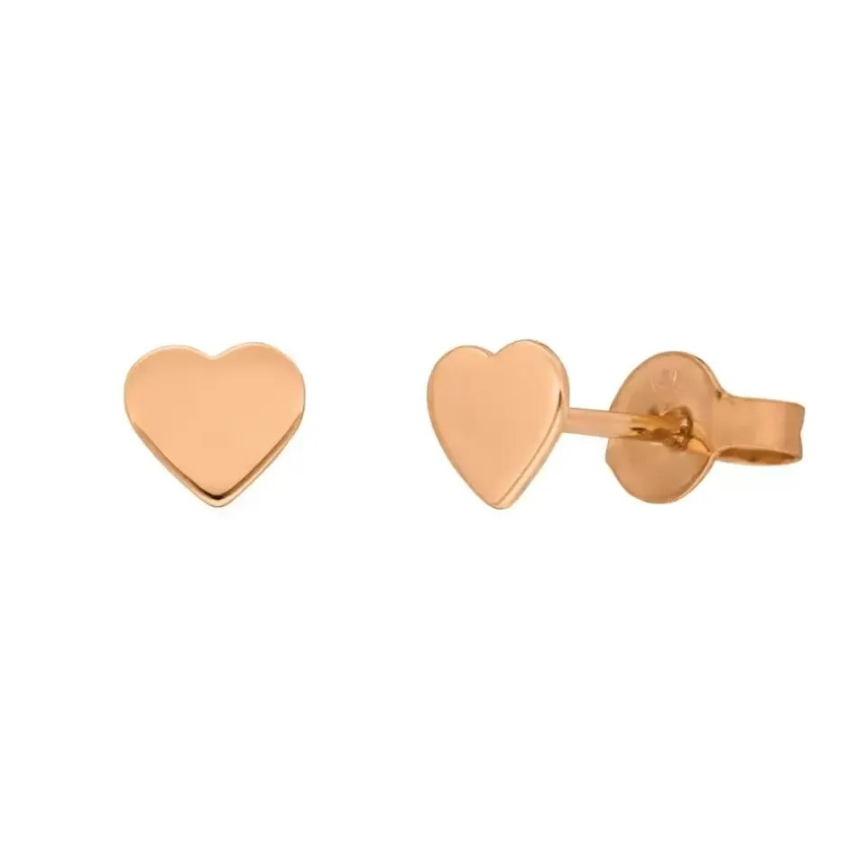 ohrstecker_herz__karat_ro_0.webp Ohrstecker Herz, 14 Karat Rosegold-LEAF Discount