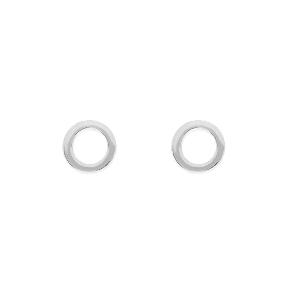 ohrstecker_mini_circle__s_0.webp Ohrstecker MINI Circle, 925 Sterlingsilber-LEAF Clearance