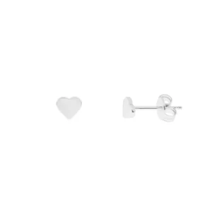 Ohrstecker MINI, Herz, 925 Sterlingsilber-LEAF Discount