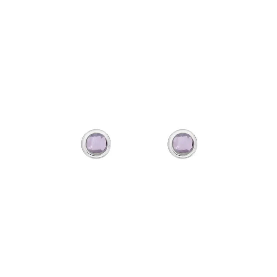 ohrstecker_pure_amethyst__1.webp Ohrstecker Pure Amethyst, 3mm, 925 Sterlingsilber-LEAF Discount