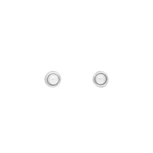 Ohrstecker Pure Perle, 3mm, 925 Sterlingsilber-LEAF Online