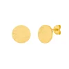 Ohrstecker Slices, 18 K Gelbgold vergoldet-LEAF Hot