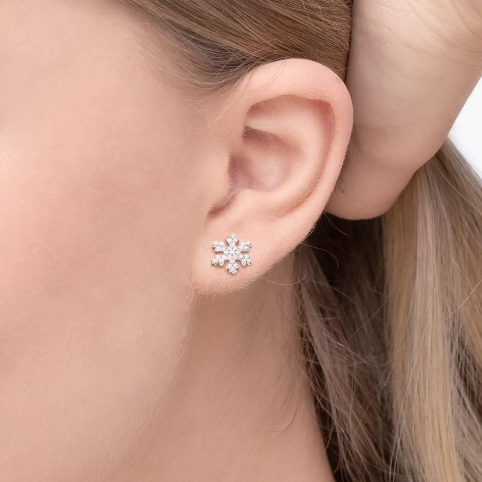 ohrstecker_snowflake__ste_2.webp Ohrstecker Snowflake, 925 Sterlingsilber-LEAF Online
