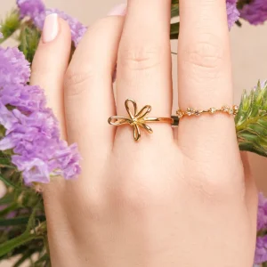 Ring Blossom, 925 Sterlingsilber-LEAF Best