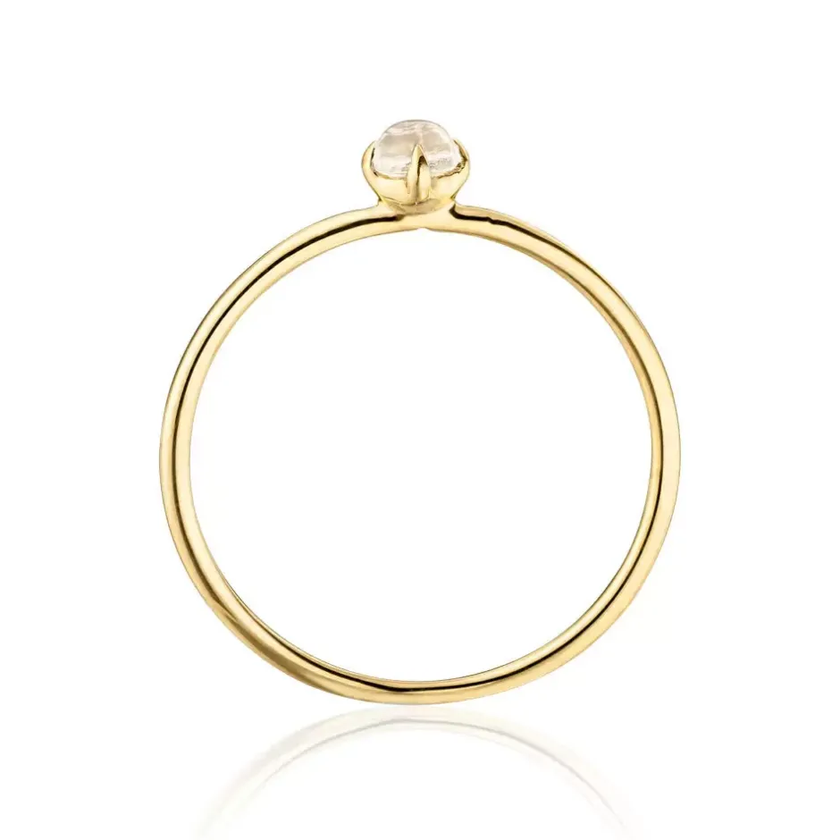 ring_cabochon__karat_gelb_1-1.webp Ring Cabochon, 14 Karat Gelbgold, Mondstein-LEAF Sale