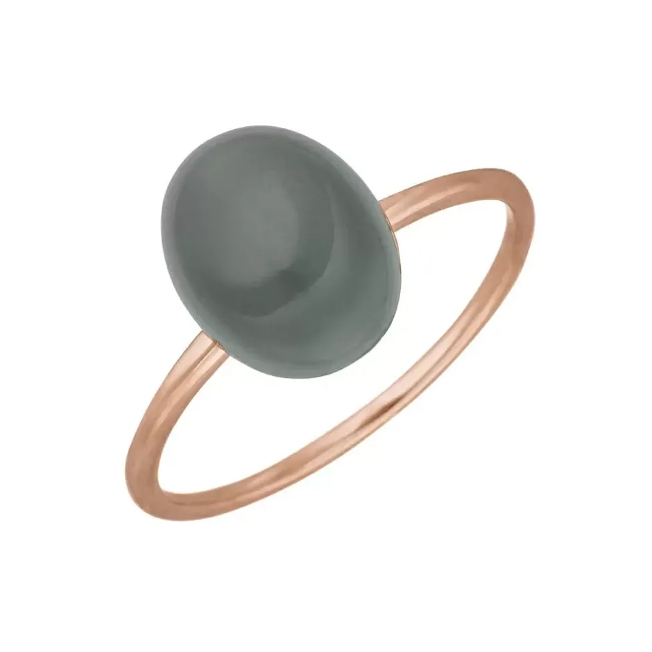 ring_cabochon_ii__karat_r_0-2.webp Ring Cabochon II, 14 Karat Rosegold, Grauer Mondstein-LEAF New