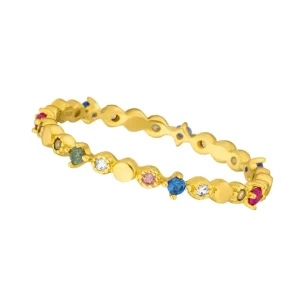 Ring CANDY LINE, 18 K Gelbgold vergoldet, Gr.52-LEAF Outlet