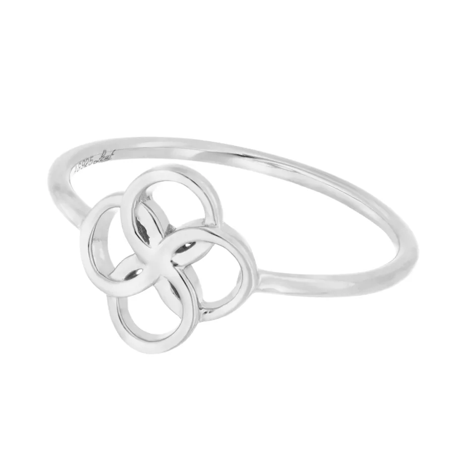 ring_clover_charm__sterli_0.webp Ring Clover Charm, 925 Sterlingsilber-LEAF Best