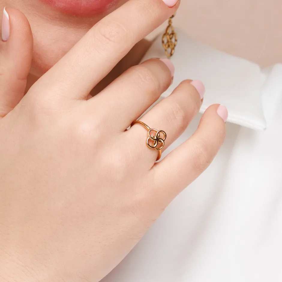 ring_clover_charm__sterli_2.webp Ring Clover Charm, 925 Sterlingsilber-LEAF Best