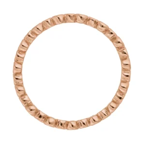 Ring Eternity, 18 Karat Rosegold vergoldet-LEAF Sale