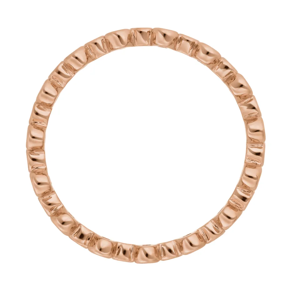 ring_eternity__karat_rose_1.webp Ring Eternity, 18 Karat Rosegold vergoldet-LEAF Sale
