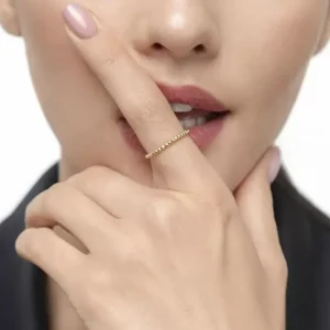 Ring Kugel, 18 Karat Gelbgold-LEAF Sale