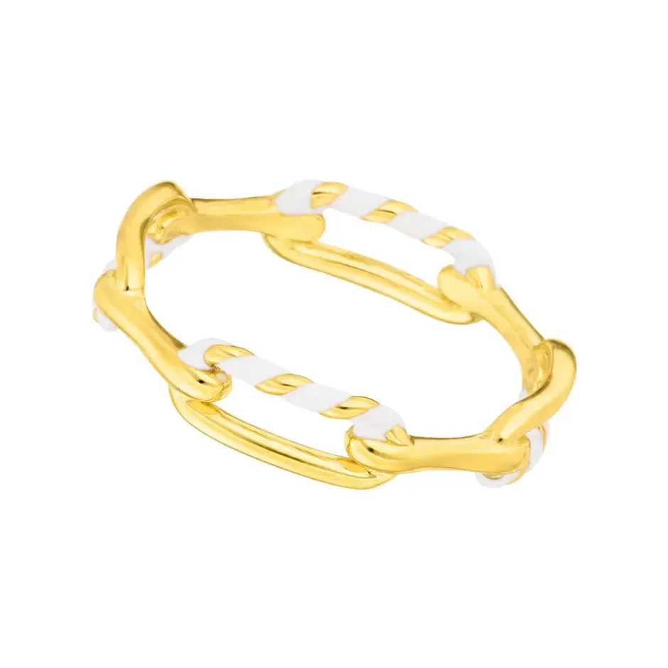 ring_neon_twist__k_gelbgo_0-2.webp Ring Neon Twist, 18 K Gelbgold vergoldet, weiss, Gr.54-LEAF Fashion