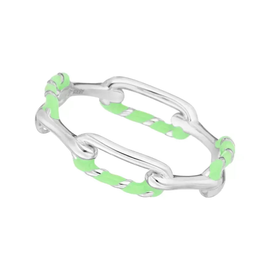ring_neon_twist__sterling_0-1.webp Ring Neon Twist, 925 Sterlingsilber, grün, Gr.54-LEAF Sale