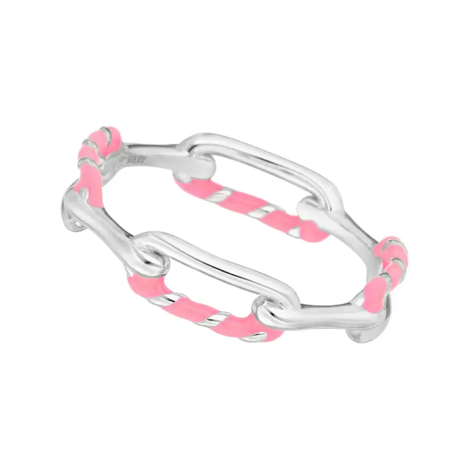 ring_neon_twist__sterling_0.webp Ring Neon Twist, 925 Sterlingsilber, pink, Gr.54-LEAF Clearance