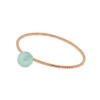 Ring Rain Drop, klein, 18 K Rosegold vergoldet, Aqua Calzedon, Größe 52-LEAF Discount
