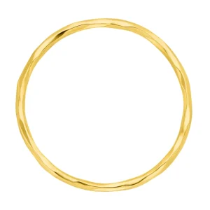 Ring SHINY, 14 Karat Gelbgold-LEAF Clearance