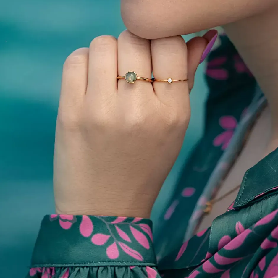 ring_solitaire__k_gelbgol_1.webp Ring Solitaire, 18 K Gelbgold vergoldet, Gr.50-LEAF Sale