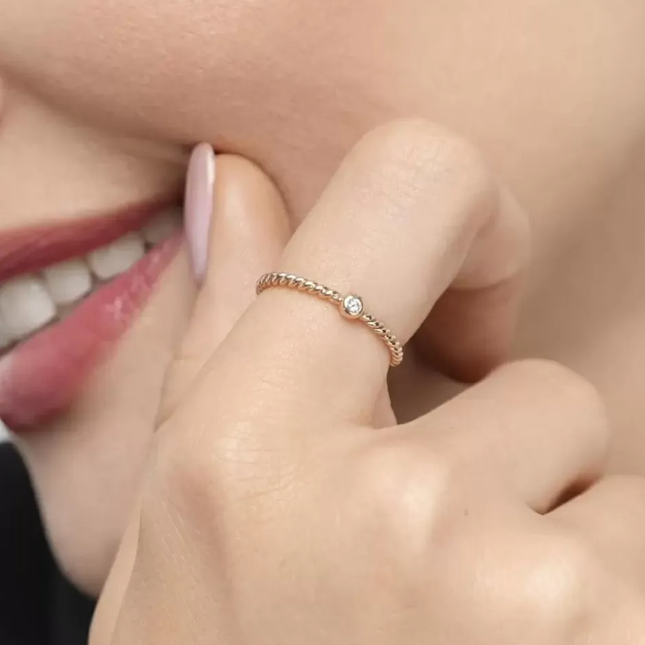 ring_solitaire__karat_ros_2.webp Ring Solitaire, 18 Karat Rosegold-LEAF Clearance