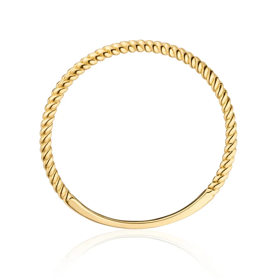 ring_twist__karat_gelbgol_1.webp Ring Twist, 14 Karat Gelbgold-LEAF New