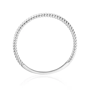 Ring Twist, 18 Karat Weißgold-LEAF Clearance