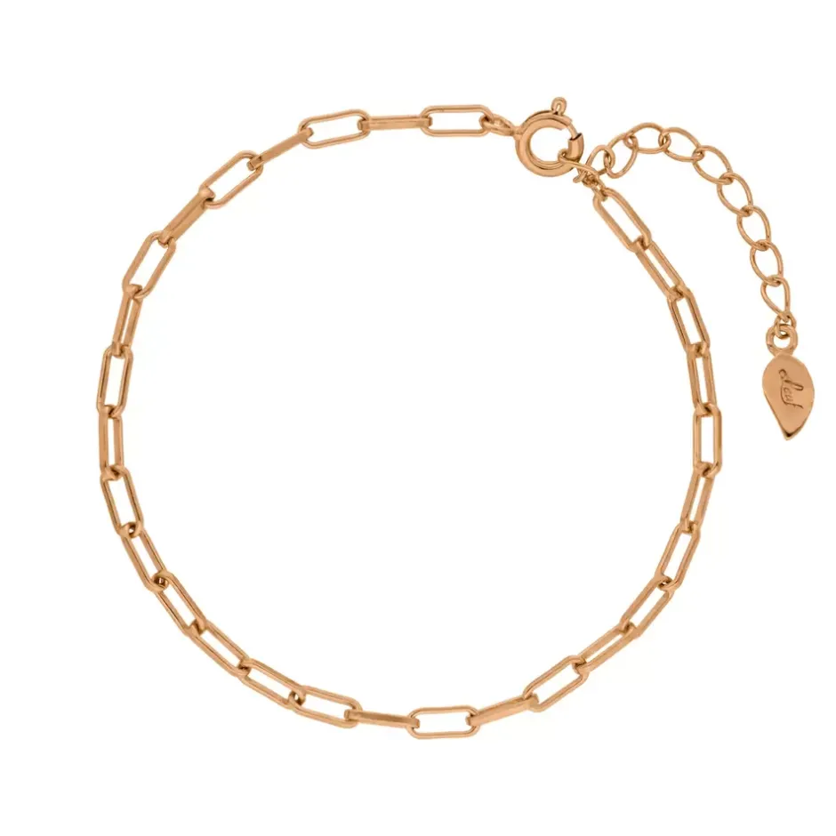 silber_armkette_cube_i_ro_0.webp Silber Armkette, CUBE I, Rosegold-LEAF Hot