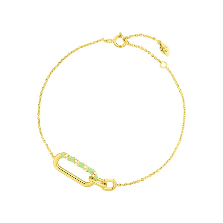silber_armkette_gelbgold__0.webp Silber Armkette, Gelbgold, Neon Twist-LEAF New
