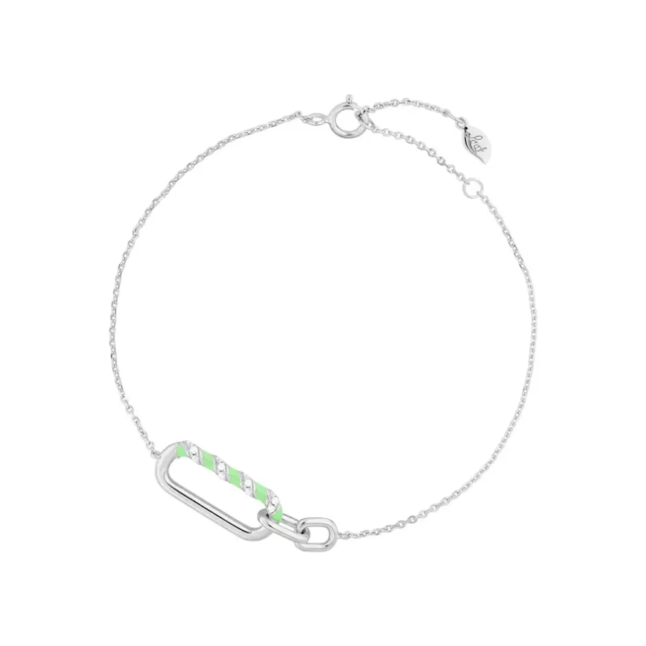 silber_armkette_neon_twis_0.webp Silber Armkette, Neon Twist-LEAF Hot