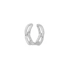 Silber Earcuff, CHAIN-LEAF New
